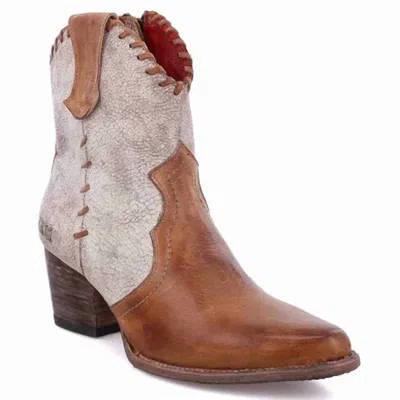 Bed:stu Women Baila Ankle Boot In Tan Rustic Nectar Lux In Multi