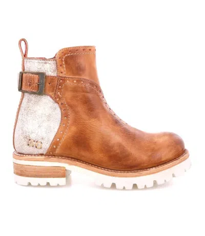 Bed:stu Women's Brianna Leather Boots In Tan Rustic Nectar Lux In Brown