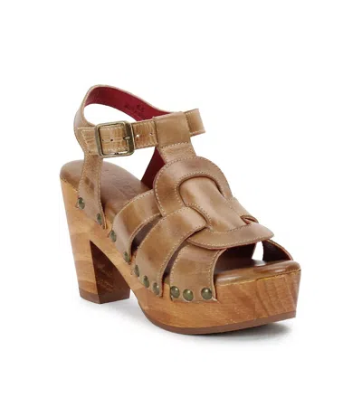 Bed:stu Women's Caitlin Ii Sandals In Tan Rustic In Multi