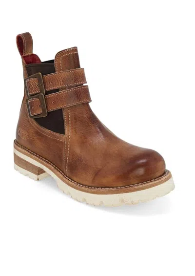 Bed:stu Women's Ginger Boots In Tan Rustic In Animal Print