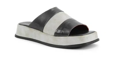 Bed:stu Women's Vext Platform Sandal In Black Rustic Nectax Lux In Multi