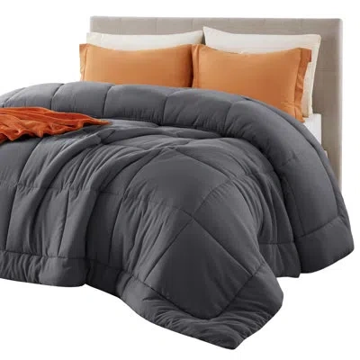 Bedsure Comforter Duvet Insert - Quilted Comforters In Grey