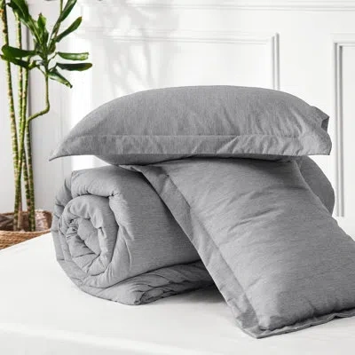 Bedsure Comforter Set - Soft Bedding For All Seasons, Cationic Dyed Bed Set In Gray