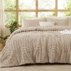 Bedsure Comforter Set-arch Jacquard Boho Bedding Sets In Khaki