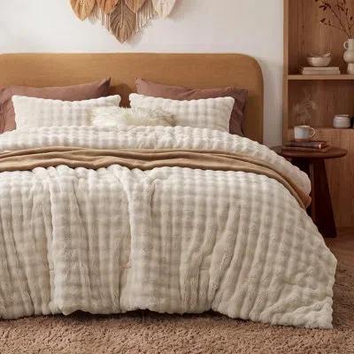 Bedsure Comforter Sets - 3-piece In Beige