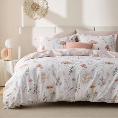 Bedsure Duvet Cover- 100% Cotton Duvet Cover Set With Zipper Closure In Shell