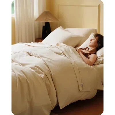 Bedsure Duvet Cover Set-300tc Rayon Derived From Bamboo In Whitecap Gray