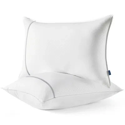 Bedsure Hotel Pillows Fluffy Bed Pillows For Sleeping With Breathable Cover Soft In Multi