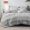 Bedsure Polyester Comforter Set In Gray