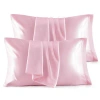 Bedsure Polyester Pillowcase With Envelope Closure In Pink