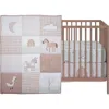 Bedtime Originals Farmyard Friends 3-piece Infant Baby Nursery Crib Bedding Set In Brown