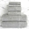 Bedvoyage 6-pc. Bath Towel Set In Gray