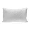Bedvoyage Eco Melange Rectangular Throw Pillow In White