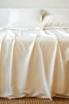 Bedvoyage Luxury 100% Viscose Cooling Bed Sheet Set In Ivory