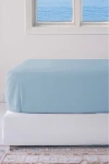 Bedvoyage Luxury 100% Viscose Cooling Fitted Sheet In Sky