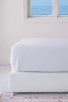 Bedvoyage Luxury 100% Viscose Cooling Fitted Sheet In White