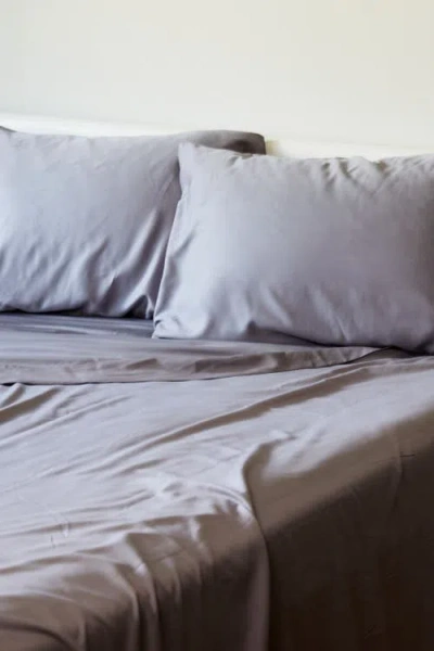 Bedvoyage Luxury 100% Viscose Cooling Pillowcase Set In Gray
