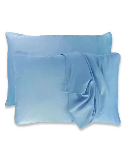 Bedvoyage Luxury Rayon From Bamboo 4-pc. Sheet Set, King In Blue