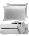 Bedvoyage Luxury Rayon From Bamboo 4-pc. Sheet Set, Queen In Gray