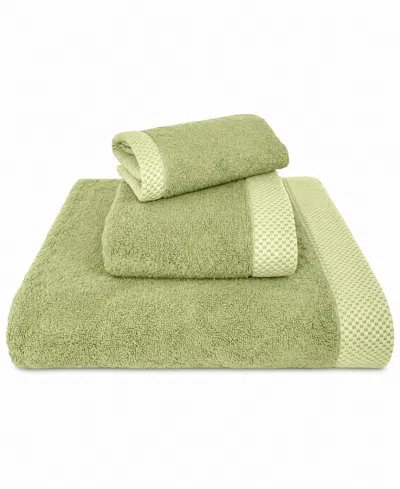 Bedvoyage Luxury Viscose From Bamboo 3-piece Bath Towel Set In Sage
