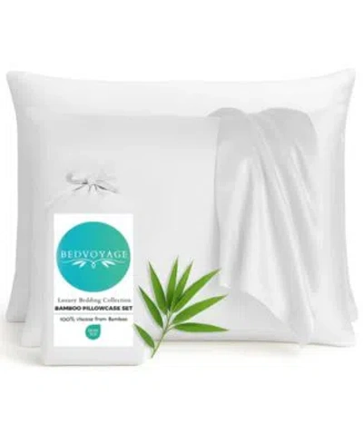 Bedvoyage Luxury Viscose From Bamboo Sheet Sets In Green