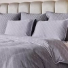 Bedvoyage Rayon From Bamboo Hem Euro Pillow In Gray