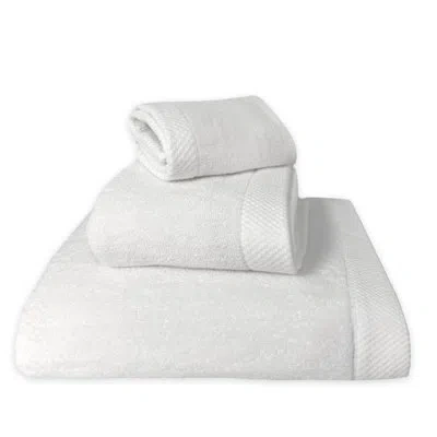 Bedvoyage Towel Set 3pc - Viscose From Bamboo + Cotton - 600 Gsm - Absorbent & Odor Resistant In White