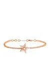 Bee Goddess Rose Gold And Diamond Sirius Star Bracelet In Rose Gold