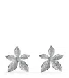 Bee Goddess White Gold And Diamond Secret Garden Gloria Earrings In White