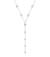 Bee Goddess White Gold And Diamond Star Light Venus Necklace In White