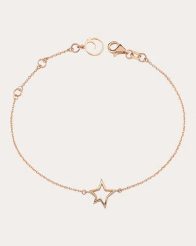 Bee Goddess Women's Diamond Sirius Star Xs Bracelet In Gold