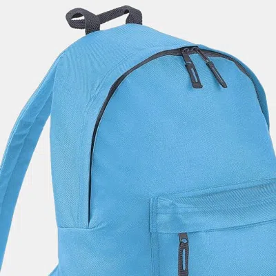 Beechfield Childrens Junior Big Boys Fashion Backpack Bags/rucksack/school (pack (surf Blue/ Graphit In Burgundy