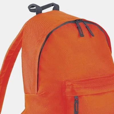 Beechfield Rucksack Childrens Junior Big Boys Fashion School Backpack Bag In Orange