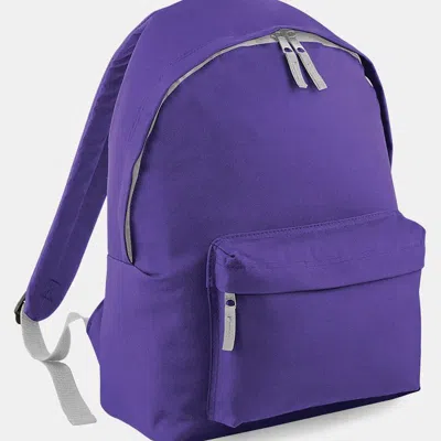 Beechfield Rucksack Childrens Junior Big Boys Fashion School Backpack Bag In Purple