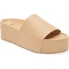 Beek Albatross Platform Sandal In Neutral