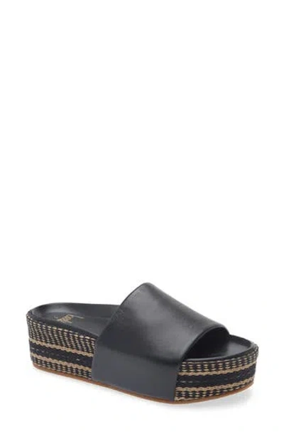 Beek Albatross Platform Sandal In Black