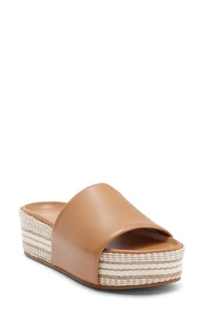 Beek Albatross Platform Sandal In Brown