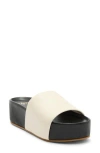 Beek Albatross Platform Slide Sandal In Neutral