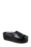 Beek Albatross Platform Slide Sandal In Black