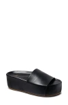 Beek Albatross Platform Slide Sandal In Black