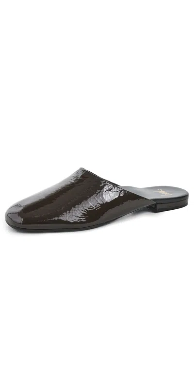 Beek Blackbird Mules Coffee In Brown