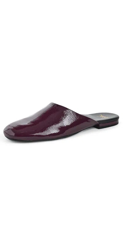 Beek Blackbird Mules Prune In Purple