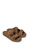 Beek Cedar Two-strap Sandal In Brown