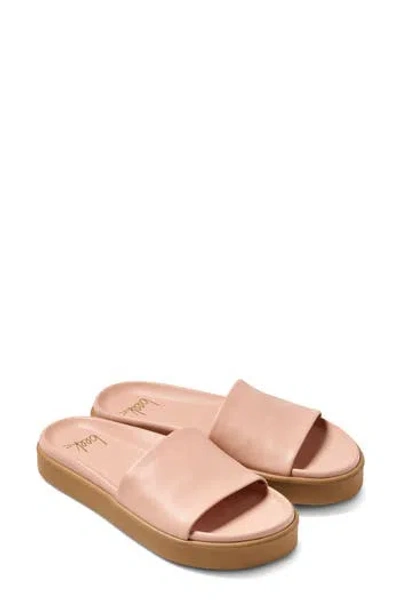 Beek Chick Platform Slide Sandal In Pink