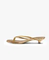 Beek Corella Sandals Gold In Brown