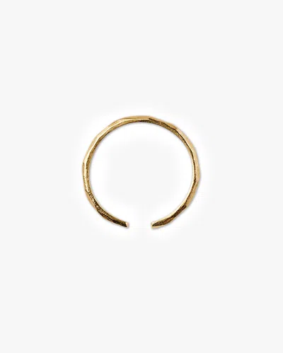 Beek Faceted Toe Ring In Gold