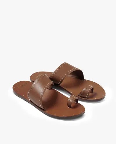 Beek Finch Stud In Brown
