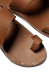 Beek Finch Toe Loop Sandals In Yellow