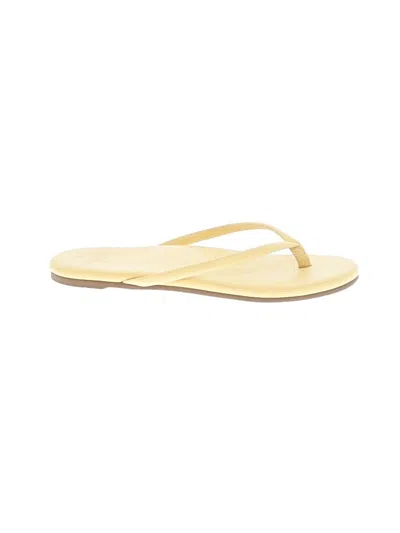 Pre-owned Beek Flip Flops In Yellow