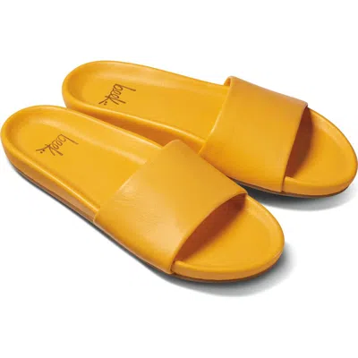 Beek Gallito Slide Sandal In Yellow